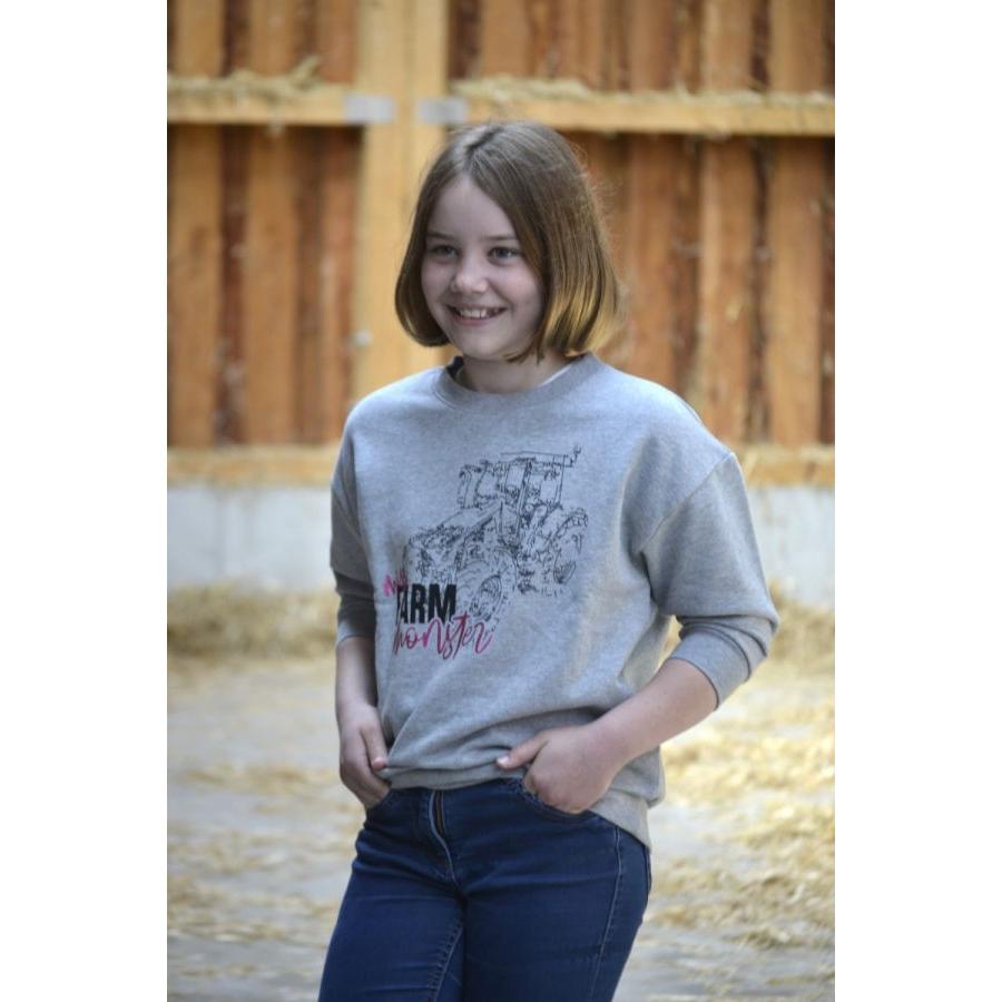 Massey Ferguson - Sweat Shirt Miss Farm Monster For Girls - X993602310 - Farming Parts