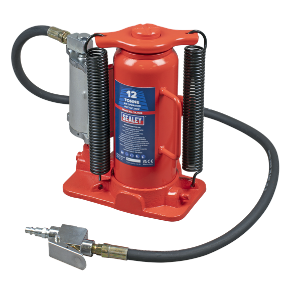 Sealey | Air Operated Hydraulic Bottle Jack 12 Tonne - YAJ12S