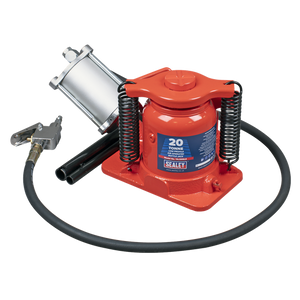 Sealey | Low Profile Air Operated Hydraulic Bottle Jack 20 Tonne - YAJ20SLE