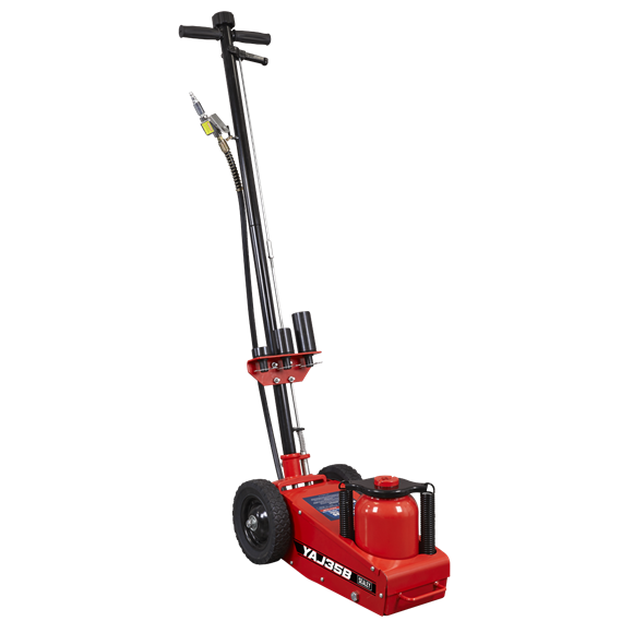 Sealey | Air Operated Single Stage Trolley Jack 35 Tonne - YAJ35B