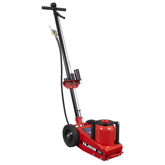 Sealey | Air Operated Single Stage Trolley Jack 50 Tonne - YAJ50B