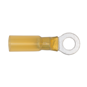Heat Shrink Ring Terminal Ø6.4mm Yellow Pack of 25 - YTSR2564 - Farming Parts