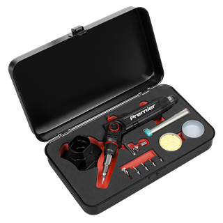 Sealey | Premier 3-in-1 Butane Indexing Soldering Iron Kit - AK2971