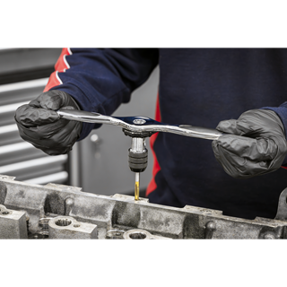 *SPECIAL PRICE* - Sealey | Premier Hexagonal Tap & Die Set 26pc Hexagonal  - Imperial - Titanium Coated - AK3026IMP