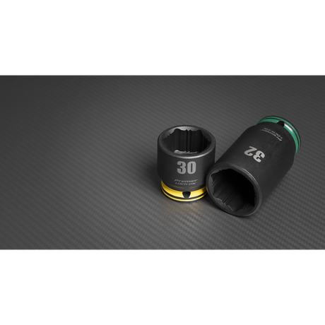 Sealey | Lock On™ Standard & Deep Impact Socket Set 34pc AK5636M