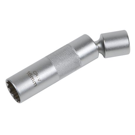 Sealey Spark Plug Socket Universal Joint 3/8"Sq Drive 12 Point AK6571