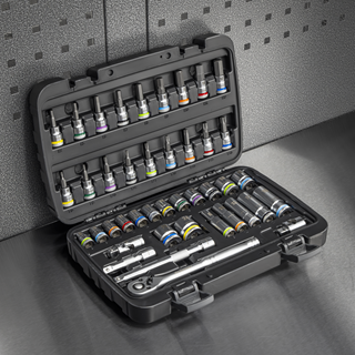 Sealey | Socket & Socket Bit Set 3/8"Sq Drive 42pc - AK7915