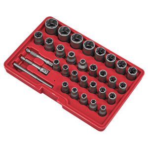 Sealey | Slim Design Bolt & Nut Extractor Set 32pc - AK8132