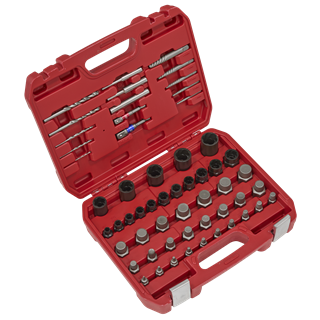 Sealey | Master Nut, Bolt & Screw Extractor Set 56pc - AK8156