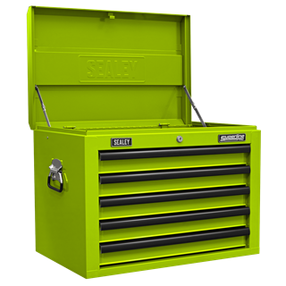 Superline PRO® Tool Chest Combination 14 Drawer with 446pc Tool Kit - Green