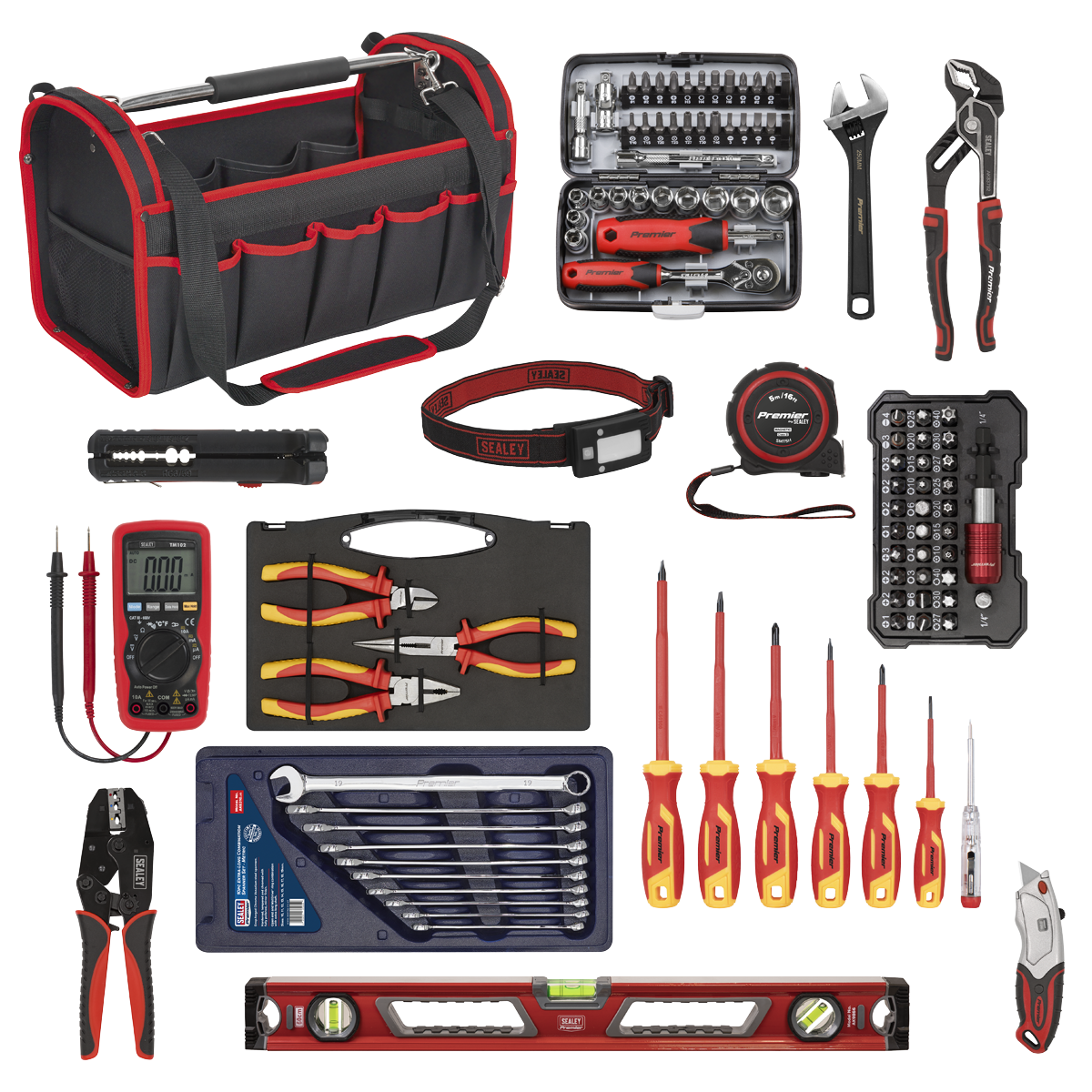 Premier Electrician's Tool Kit 108pc