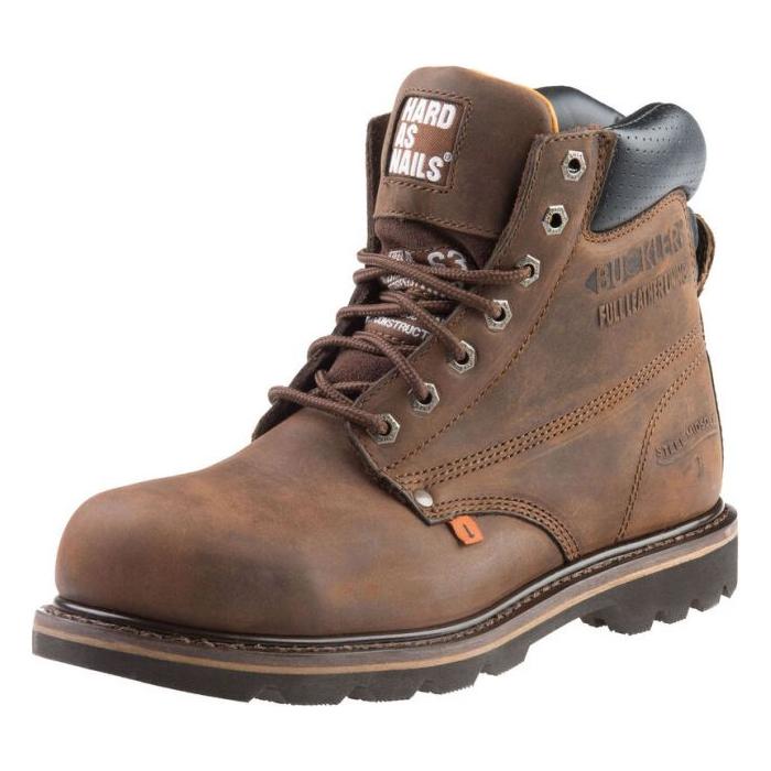 *STOCK CLEARANCE* - UK Size 8 - Buckler Lace Safety Boot – B425SM | Goodyear Welted, Steel Toe & Oil-Resistant Sole