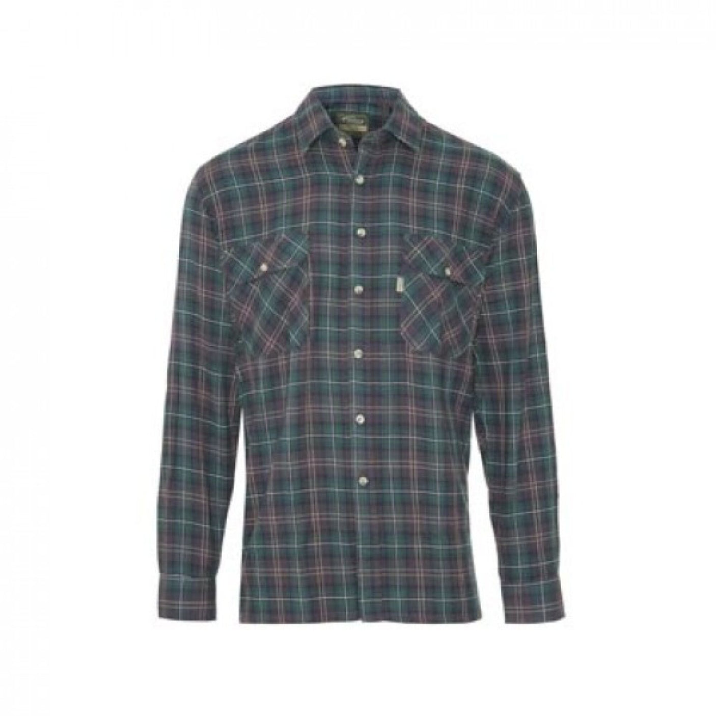 Champion Kilbeggan Cotton Long-Sleeved Shirt Green - 3020GRN