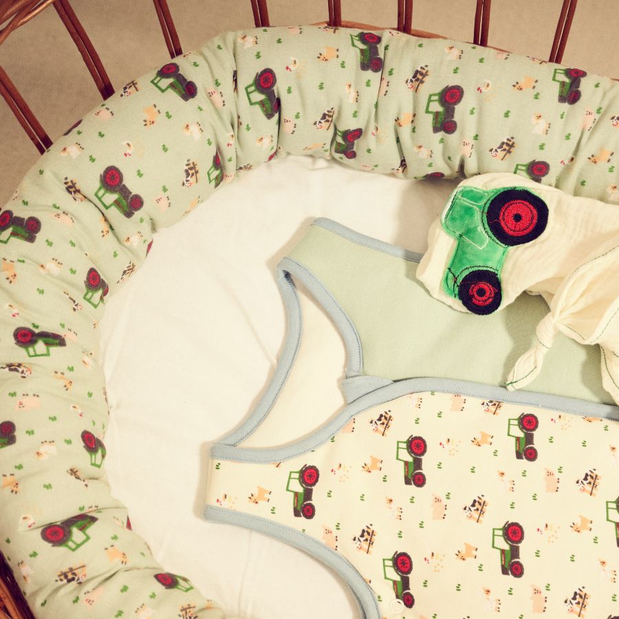 Fendt Baby Bed Bumper Soft Cotton 180x15cm - X991025102000