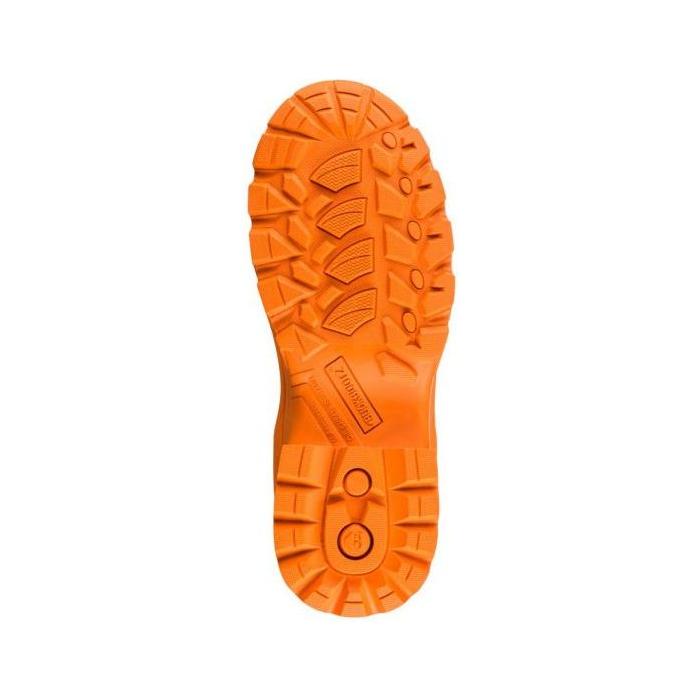 *STOCK CLEARANCE* - Buckler Hi-Viz Safety Wellies – Blue & Orange Waterproof Boots | BBZ8000BL/OR