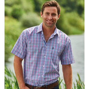 Champion Poole Blue Polycotton Work Shirt | Xpert Workwear BB-3108BLUE