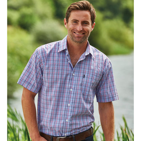 Champion Poole Blue Polycotton Work Shirt | Xpert Workwear BB-3108BLUE