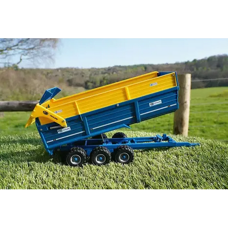 Kane Tri-Axle Halfpipe Silage Trailer 1:32 Britains Model - 432845