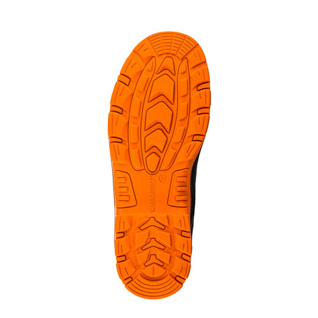 Buckler - BVIZ5 S7 Orange/Black 360° High Visibility Waterproof Safety Rigger Boots - Farming Parts