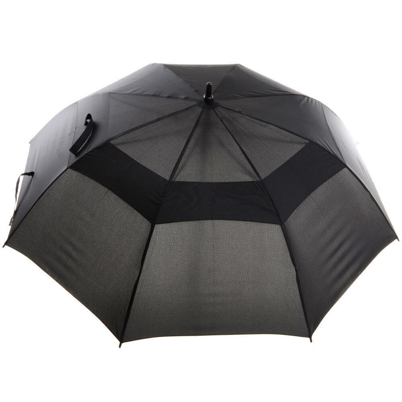 Double Skin Auto Golf Umbrella Black - UU66