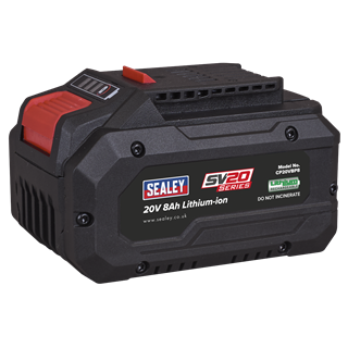 Sealey SV20 Series Power Tool Battery 20V 8Ah CP20VBP8