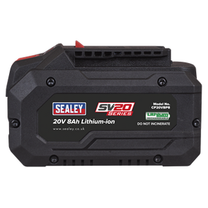 Sealey | SV20 Series Power Tool Battery 20V 8Ah - CP20VBP8