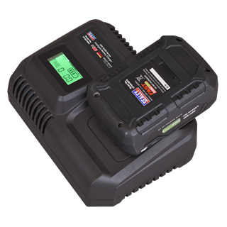 Sealey | Intelligent Battery Charger 20V SV20 Series Lithium-ion - CP20VIMC