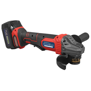 Sealey | 115mm Cordless Angle Grinder 18V 3Ah - Red - CP401LI