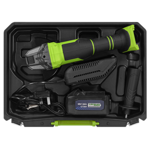 Sealey | 18V 3Ah 115mm Cordless Angle Grinder - Green - CP401LIHV