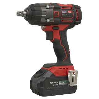 Sealey | 1/2"Sq Drive Cordless Brushless Impact Wrench 18V 4Ah - CP650LI