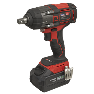 Sealey | 1/2"Sq Drive Cordless Brushless Impact Wrench 18V 4Ah - CP650LI