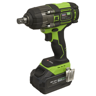 Sealey | 1/2"Sq Drive Hi-Vis Cordless Brushless Impact Wrench 18V 4Ah - CP650LIHV