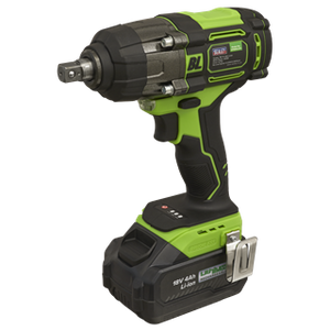 Sealey | 1/2"Sq Drive Hi-Vis Cordless Brushless Impact Wrench 18V 4Ah - CP650LIHV