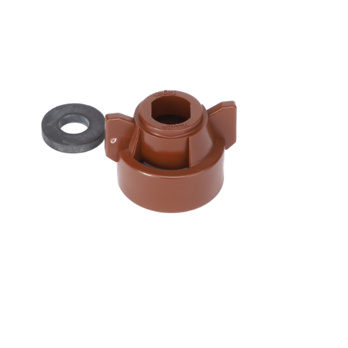 AGCO | Quick TeeJet Cap, Brown for Oval - ACP0484610