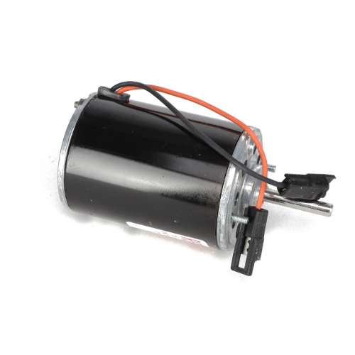 The AGCO | MOTOR - AG331467 is a cylindrical electric motor featuring a black casing, exposed wiring, and metal connectors, all set against a white background. No current product description information is available.