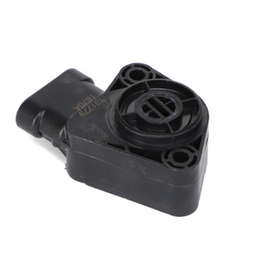 The AGCO SENSOR - AG725576, a black plastic automotive part from the renowned brand AGCO, features a circular opening and an electrical connector port. No additional product description information is available at this time.