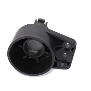 AGCO HOUSING - AG332175 is a black plastic mounting bracket that features a cylindrical opening and multiple attachment points. No additional product description information is available at this time.