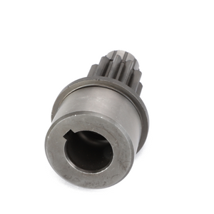 The AGCO | PINION GEAR - AG331549, a cylindrical metal gear component featuring both internal and external teeth for mechanical applications, is displayed against a plain white background. No additional product description information is currently available.