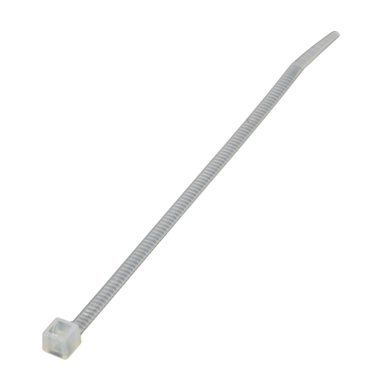 A single AGCO white plastic cable strap (F198500030540) against a plain background, with no current product description available.