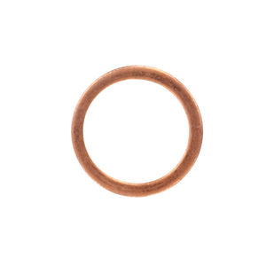 A plain, circular sealing ring made of bronze with a smooth, unadorned surface set against a white background. Product Name: AGCO | Sealing Ring - 3007188X1 by AGCO. No current product description available.