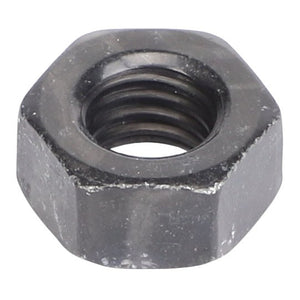 Close-up of the AGCO Hex Nut (Acw0920320) with internal threading, viewed from a slightly elevated angle.