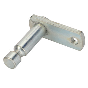 Lever with a cylindrical body and a flat rectangular base featuring a single mounting hole, compatible with Massey Ferguson models. Product Name: AGCO | Lever - 3613463M91, Brand Name: AGCO.