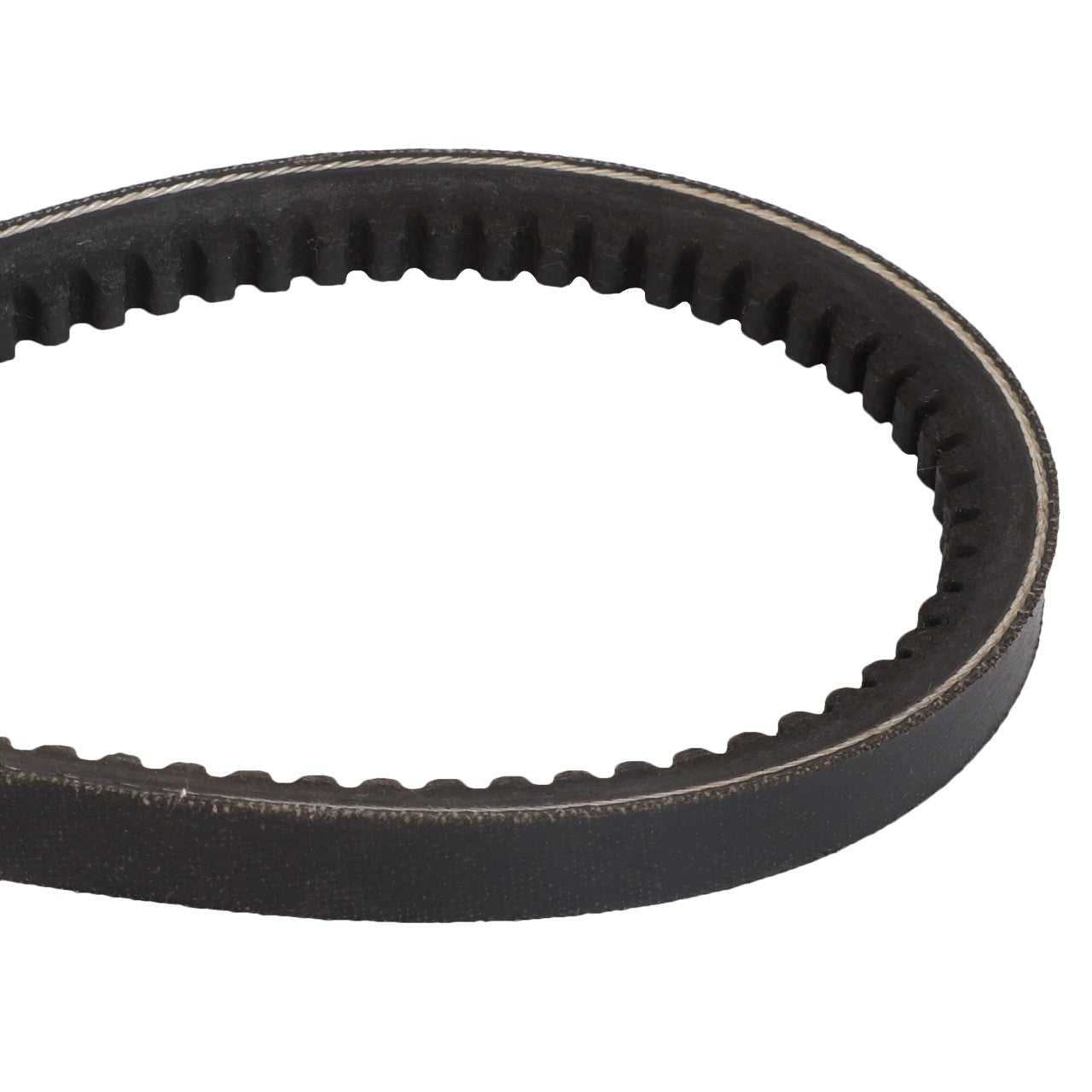 A detailed close-up image of the AGCO | BELT - D41991100 shows its black rubber constructions with a ridged inner surface. No additional product description information is available at this time.