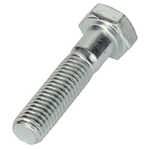 The AGCO Hexagonal Head Bolt (Fel116530) is a metallic hex bolt with a partially threaded shaft, designed for fastening materials. No current product description available.