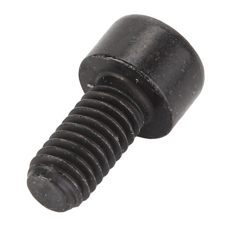 A black, cylindrical hex socket head cap screw with visible threads from AGCO, known as the AGCO Hex Socket Head Capscrew - Acx2349280. There is no current product description information available.