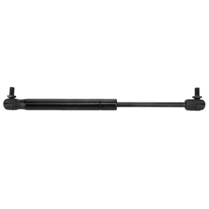 The AGCO | GAS STRUT - D45070067 is a black gas strut with mounting brackets at each end, making it ideal for lifting or supporting equipment, furniture, or vehicles. No further product description information is available.