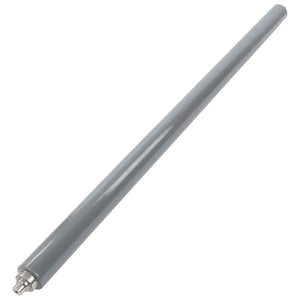 A product named AGCO | ROLLER - D28285142 by the brand AGCO is a long, cylindrical grey metallic rod featuring a small threaded metal connector at one end. Currently, no additional product description information is available.