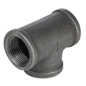 The AGCO T-Piece (AG552259) is a T-shaped metal pipe fitting featuring threaded openings at all three ends. No current product description information is available.