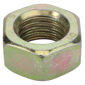 Close-up of the hexagonal AGCO metal nut, identified as BOLT - D46150602, with a threaded interior. No current product description information is available.