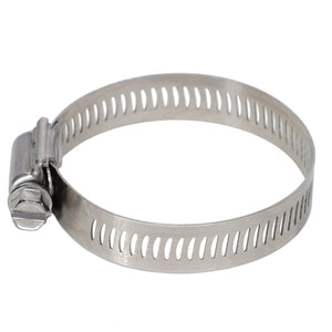 The AGCO | HOSE CLAMP - AG561230, featuring a stainless steel worm gear mechanism known for its durability and vibration resistance, is ideal for securing hoses onto fittings. This product exemplifies AGCO's unwavering commitment to quality and reliability.